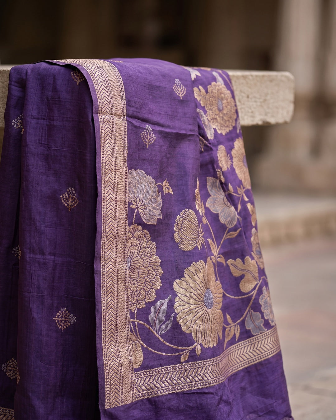 Dola Silk Blue Saree
