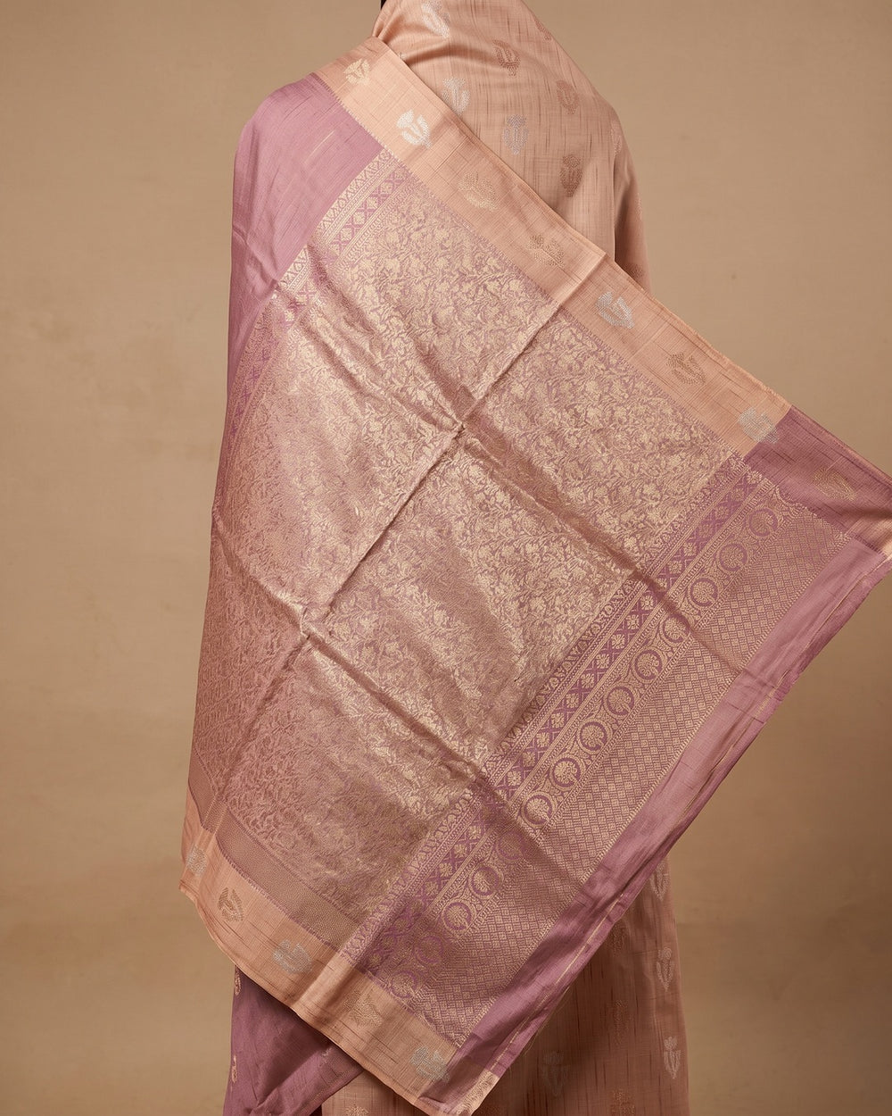 Khadi Off Shade Saree